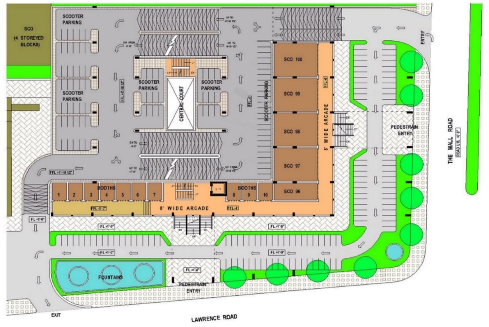 Multistoried Parking, Nehru Shopping Complex